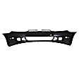 2010-2014 Volkswagen Golf - Front Primed Bumper Cover, without Headlight Washer Holes, without Parking Sensor Holes, with Side Marker Holes, Except R Model
