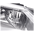 Passenger Side Headlight, with Bulb, Halogen, From VIN 9530001