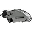 Driver Side Halogen Headlight, Without bulb(s), OE Replacement