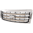 2014 Ford F-150 - Grille, Chrome Shell with Painted Gold Insert, CAPA Certified