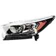 Driver Side Halogen Headlight, With bulb(s), OE Replacement, CAPA Certified