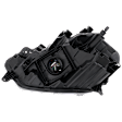 Passenger Side LED Headlight, With bulb(s)