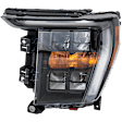 Driver Side LED Headlight, With bulb(s), CAPA Certified