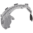 Front, Passenger Side Fender Liner, 4 Cyl., 2.3L Engine, CAPA CERTIFIED