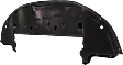 Front Engine Splash Shield, Lower Air Deflector