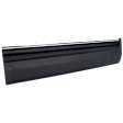 Front, Passenger Side Door Molding and Beltlines, Textured Black, For Models with Chrome Insert