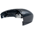 Driver Side Mirror Cover, Paintable, with Turn Signal Light