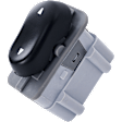 1997-2001 Ford F-150 - Front, Passenger Side/Front or Rear, Driver or Passenger Side Window Switch, Black