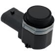 Front Parking Assist Sensor, Angled, 3-Pin Connector, Plugged, with Fastening Ring