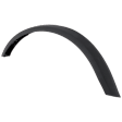 Rear, Passenger Side Fender Trim, Textured Black, CAPA Certified