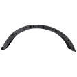 Rear, Passenger Side Fender Trim, Textured Black, CAPA Certified