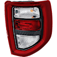 Passenger Side Halogen/LED Combo Tail Light, With bulb(s), OE Replacement, CAPA Certified