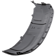 Rear Valance, Textured Black