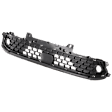 Front Bumper Grille, Textured, For Models with Fog Lights