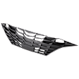 Grille, Textured Black, For Models with Radar Cruise Control
