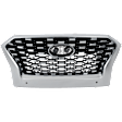 Grille, Chrome, CAPA Certified