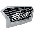 Grille, Chrome, CAPA Certified