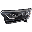 Driver Side Headlight, with Bulb, Halogen, Clear Lens, CAPA Certified