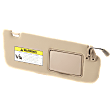 Sun Visor, Beige, Sold Individually