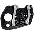 2017 Hyundai Elantra - Front, Driver Side Power Window Regulator, With Motor, Korea/USA Built Vehicle