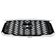 Pure Grille Chrome Shell with Painted Black Insert