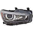 Passenger Side LED Headlight, With bulb(s), OE Replacement