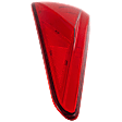 Passenger Side, Outer Tail Light, with Bulb, LED, Red Lens