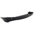 Rear, Lower Upper - Textured, Lower - Primed Bumper Cover