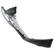 Front, Lower Textured Gray Bumper Cover