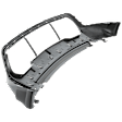 Front, Lower Textured Gray Bumper Cover