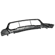 Front, Lower Textured Gray Bumper Cover