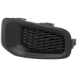 2017 Jeep Renegade - Front, Passenger Side Fog Light Cover, Textured Black