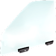 Front, Driver Side Door Glass, Green Tint, DD08148GTY