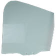 Front, Passenger Side Door Glass, Green Tint, DD09069GTN