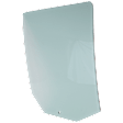 Rear, Passenger Side Door Glass, Green Tint, DD11291GTN