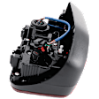 Driver Side, Outer Tail Light, with Bulb, LED, For Models without Blind Spot Sensor