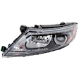 Driver Side Headlight, with Bulb, HID/Xenon, with HID bulb and ballast, CAPA Certified