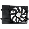 OE Replacement Radiator and A/C Condenser Fan, 2.5L, 4Cyl, Single fan