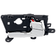 Front, Passenger Side Chrome Interior Door Handle