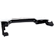 Front or Rear, Driver or Passenger Side Chrome Exterior Door Handle, With Key Hole