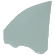 Front, Driver Side Door Glass, Green Tint, Replaces NAGS Number FD23007GTN