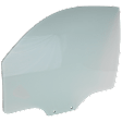 Rear, Passenger Side Door Glass, Green Tint, FD20402GTN