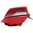 Driver Side, Outer Halogen Tail Light, With bulb(s), OE Replacement, CAPA Certified