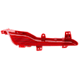 Rear, Passenger Side Bumper Reflector