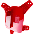 Rear, Driver Side Bumper Reflector