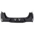 Rear, Upper Primed Bumper Cover, without Mounting Bracket