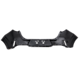 Rear, Upper Primed Bumper Cover, without Mounting Bracket