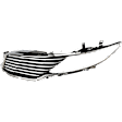 Grille, Chrome Shell and Insert
