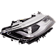 Passenger Side Headlight, without Bulb, HID/Xenon, Clear Lens