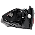Driver Side, Inner Tail Light, with Bulb, Halogen, Mounts On Liftgate